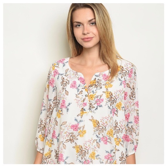 *CLEARANCE* Vintage Rose Tunic Mini Dress - Picture 6 of 8